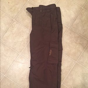 Burton snowboarding pants, size XS